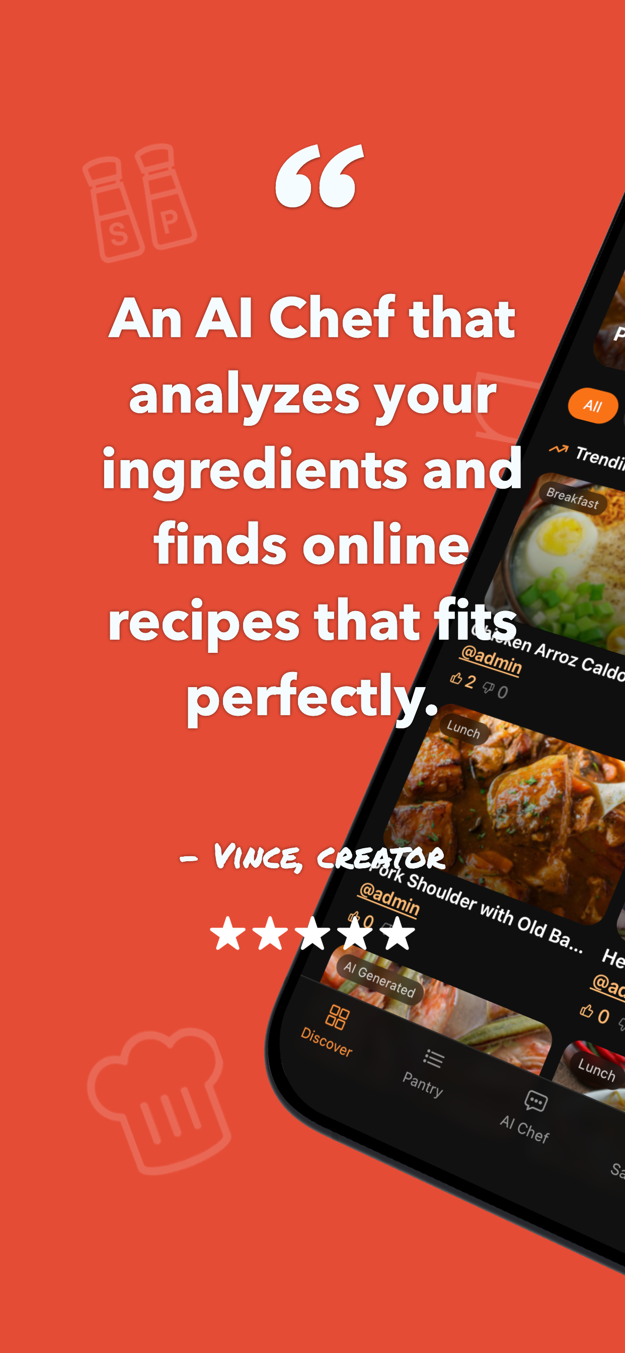 WIMP: What's In My Pantry App