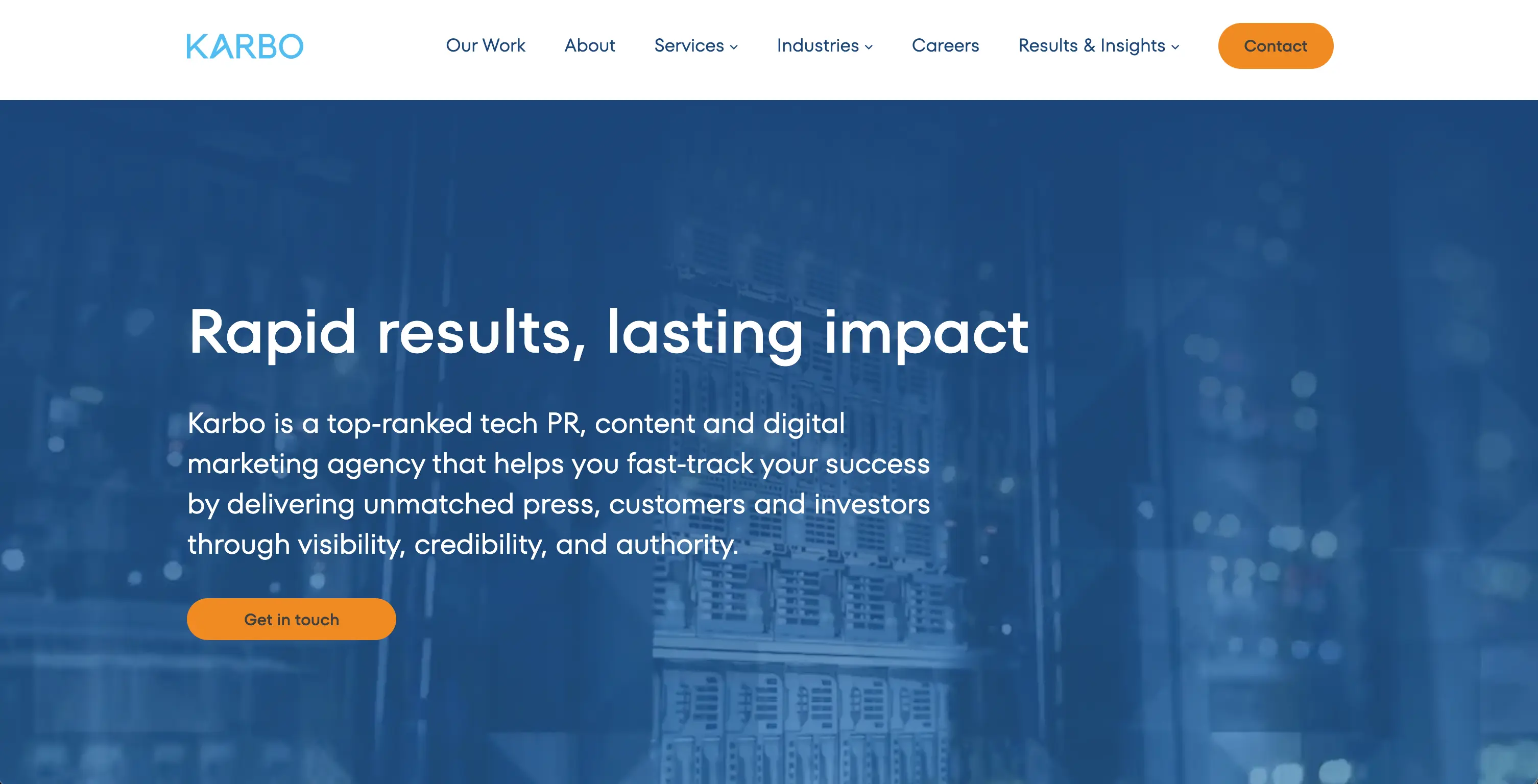 Karbocom Website (York & Chapel Project)